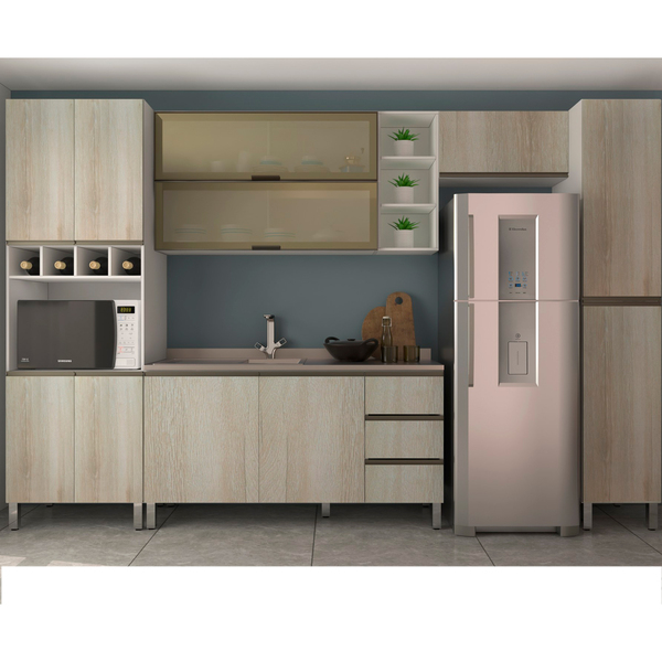 cozinha bege vs cozinha branca qual escolher