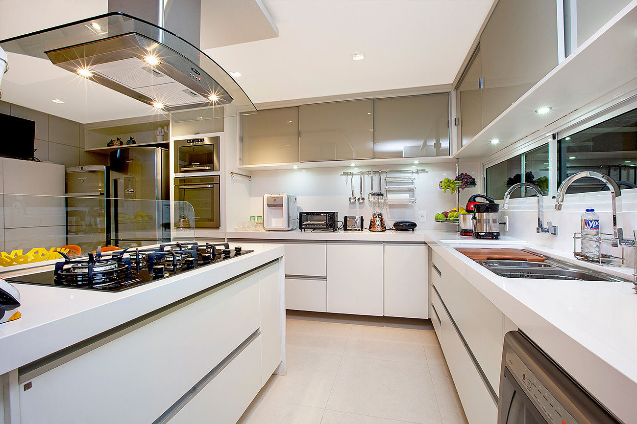 cozinha bege vs cozinha branca qual escolher