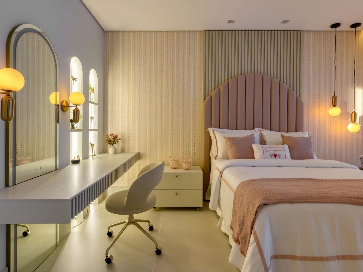 Papel de Parede ou Pintura Geométrica: Qual a Melhor Opção para o Quarto Teen?