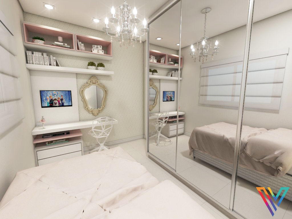 Iluminação estratégica: truques de luz para quartos compactos