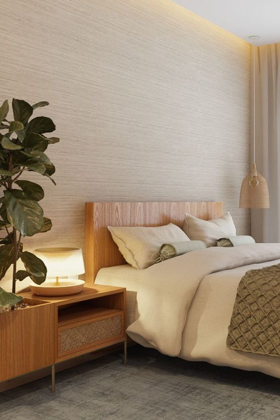 Os melhores revestimentos de parede para dar amplitude ao seu quarto