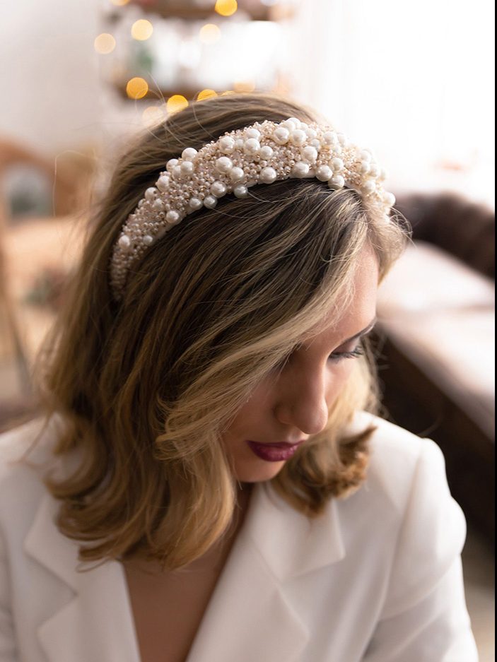 acessorios de cabelo para noiva minimalista