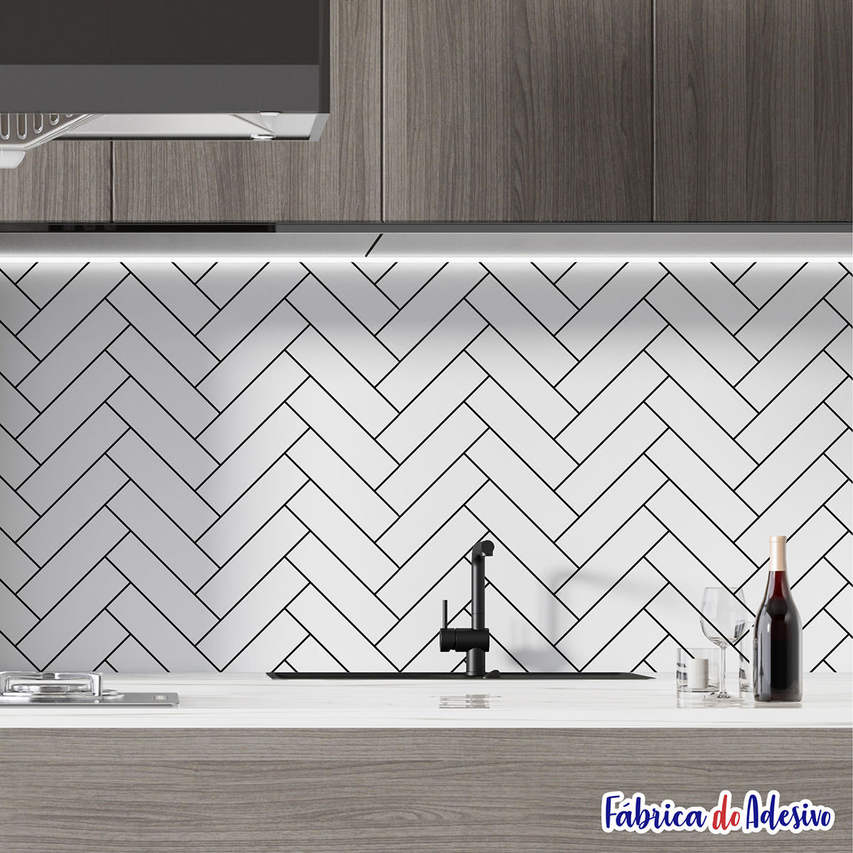 Transforme sua Cozinha com Adesivos de Azulejo: Estilos Metro White e Português