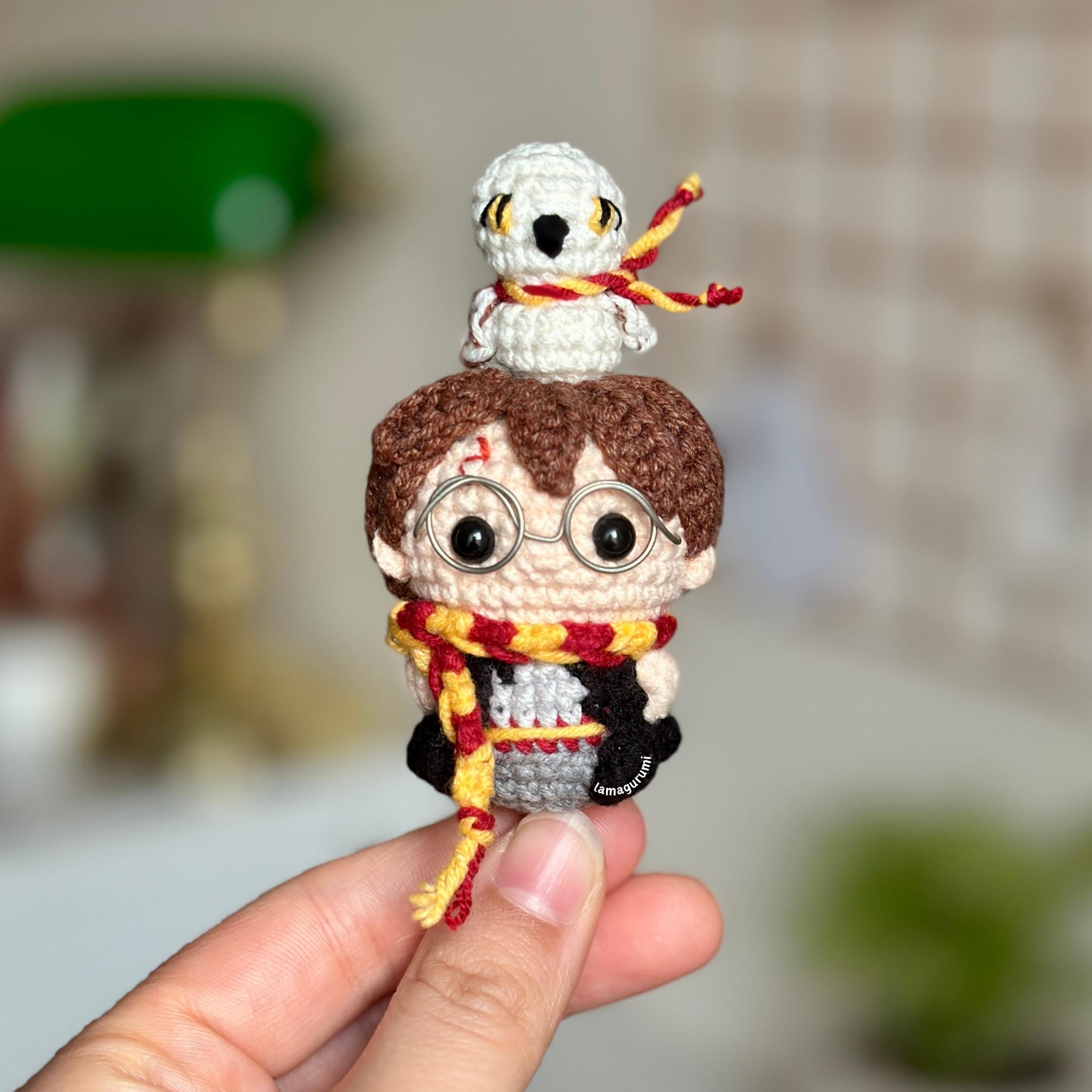 erros comuns ao fazer amigurumi harry potter iniciante