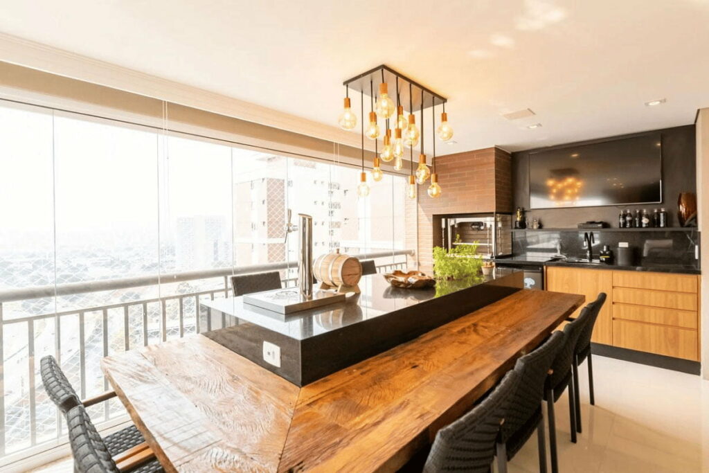 Móveis planejados para varanda gourmet: soluções inteligentes