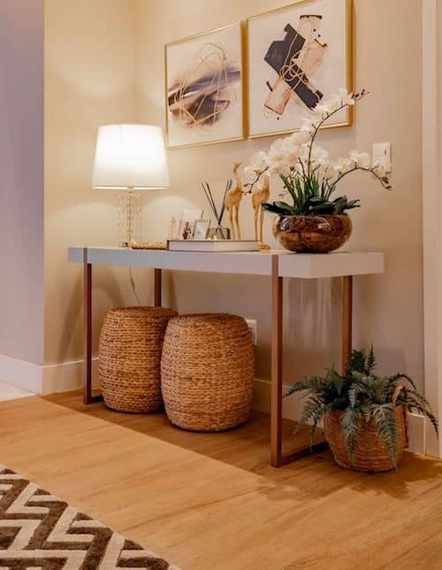 ideias de aparador para sala de jantar pequena