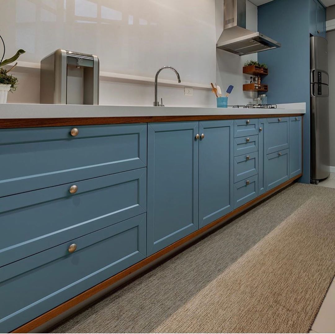 armario de cozinha antigo reformado