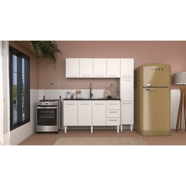 Cozinhas de Aço Moduladas: Soluções Inteligentes para Espaços Pequenos