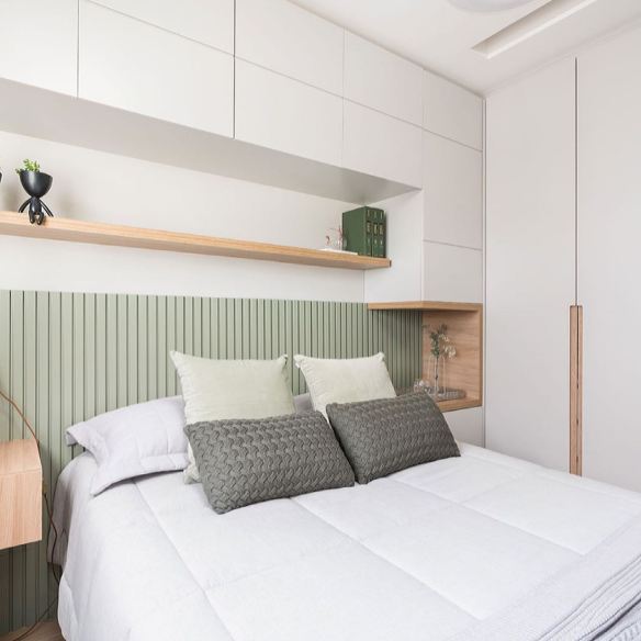 ideias de armário embutido para quarto pequeno