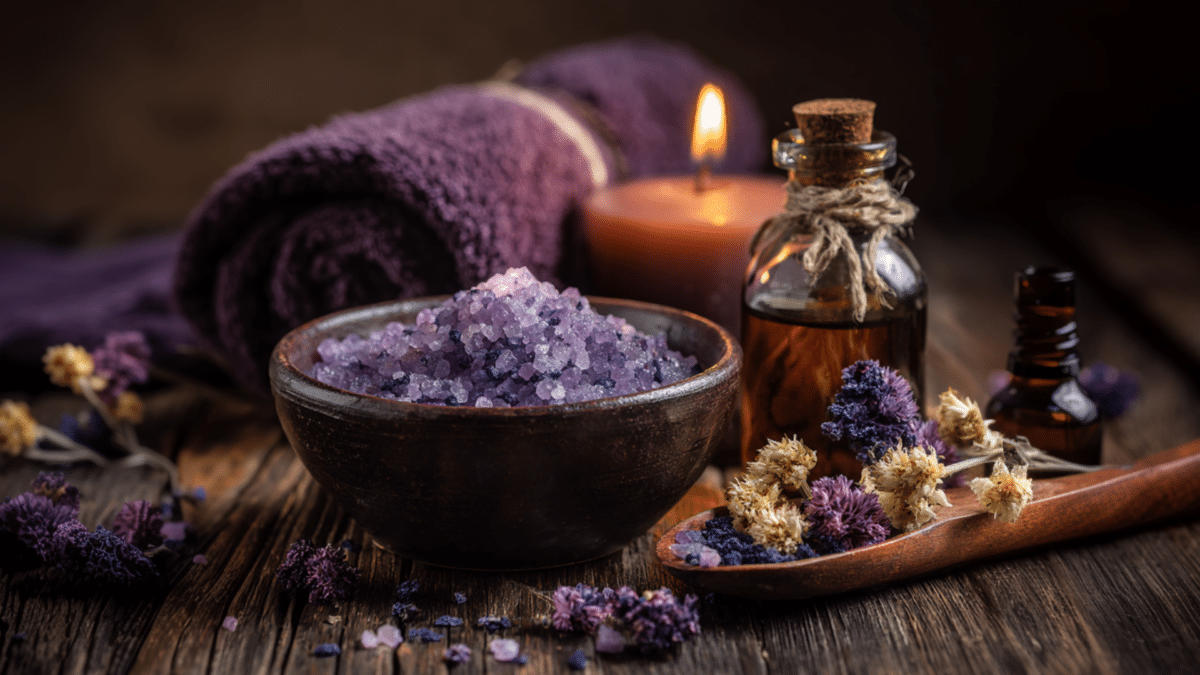 aromaterapia para o banho