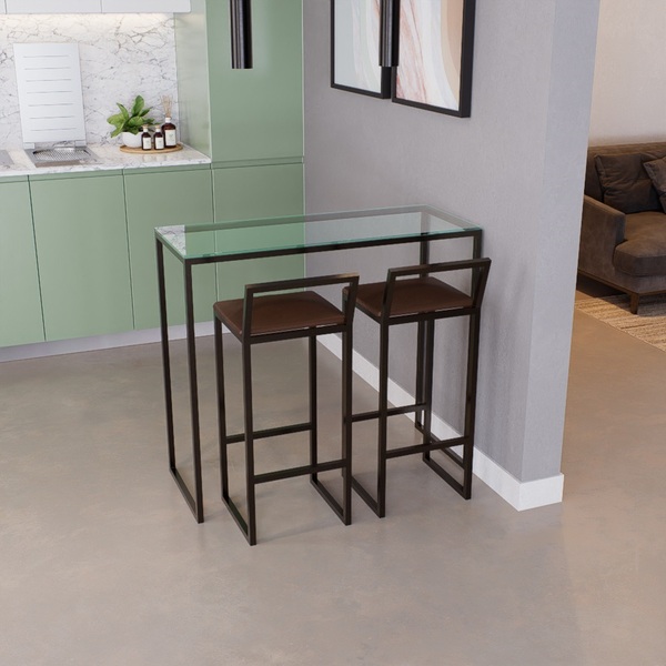 Balcões gourmet de vidro: modelos e onde comprar