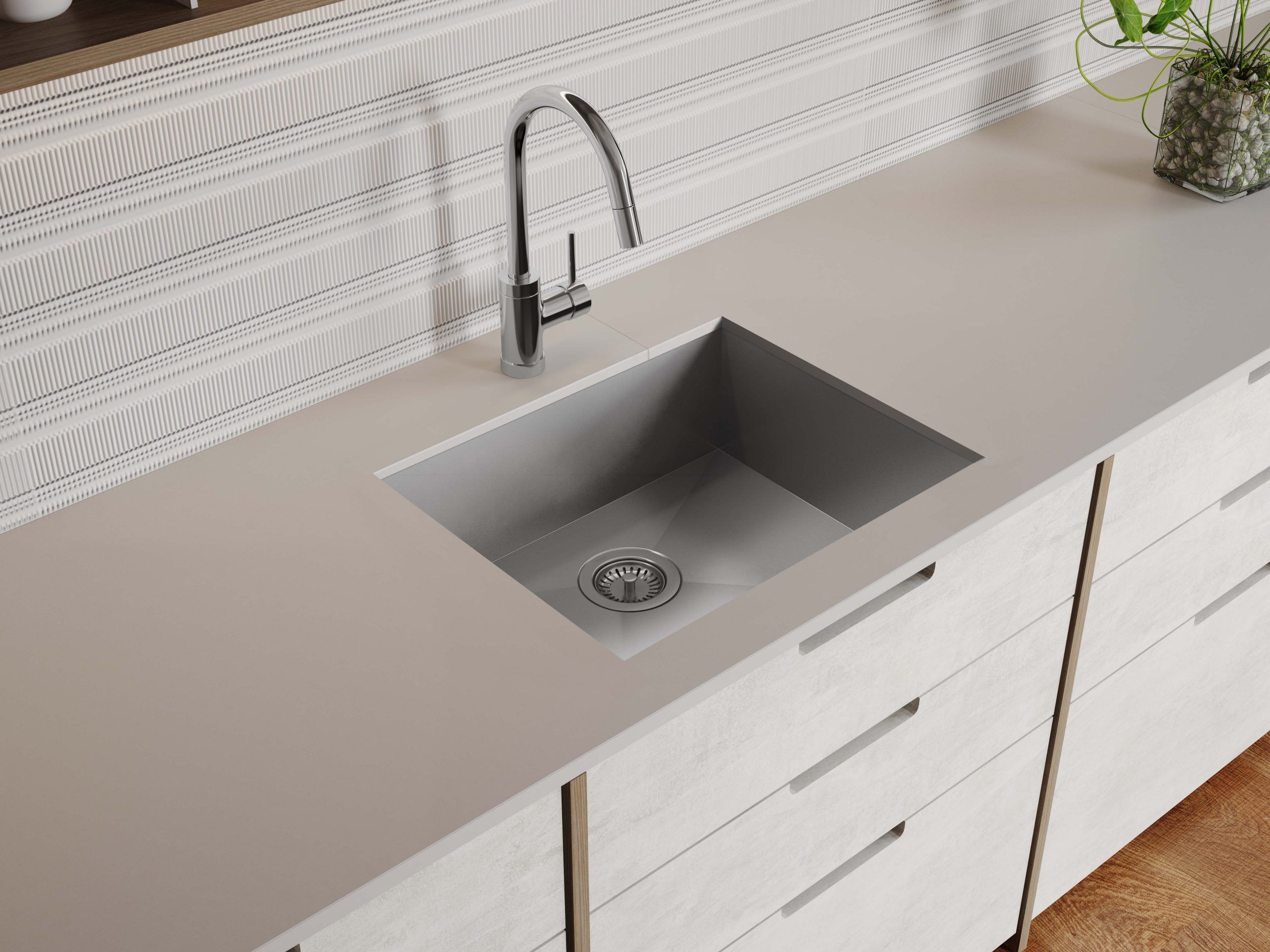 como evitar arranhões bancada inox