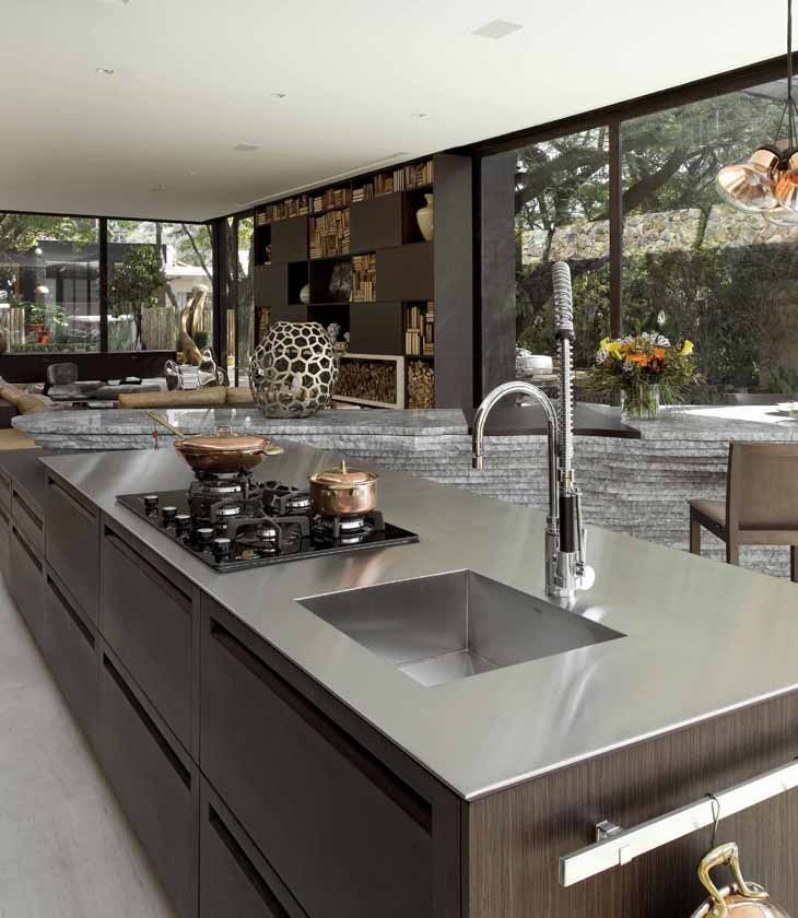 bancada inox vs granito qual melhor