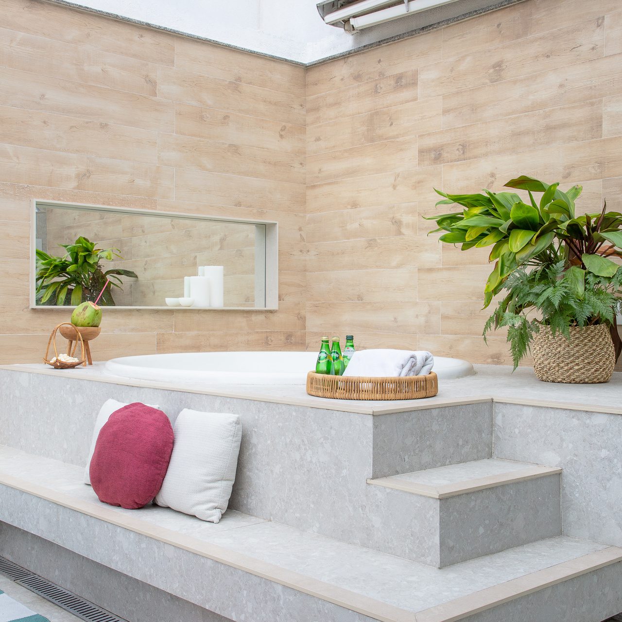 melhores banheiras para spa em casa