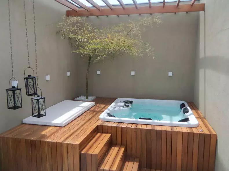 melhores banheiras para spa em casa