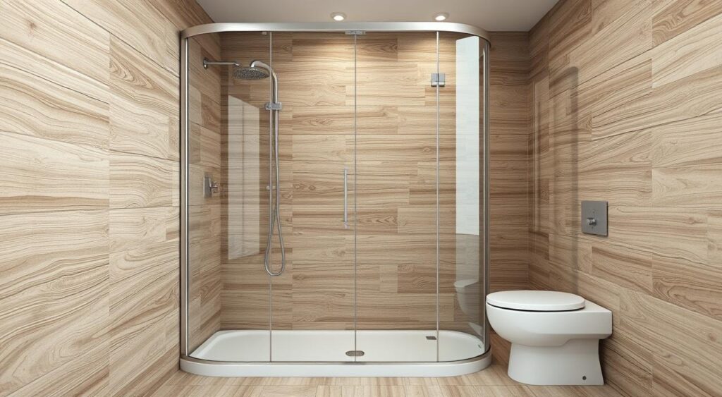 bancada cumaru banheiro pequeno