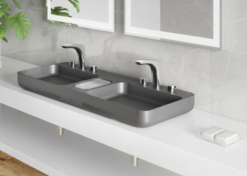 ideias de decoração banheiro com duas cubas