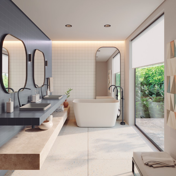 banheiro com duas cubas vs uma cuba grande