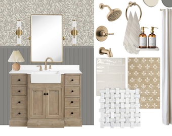 banheiro de fazenda moderno