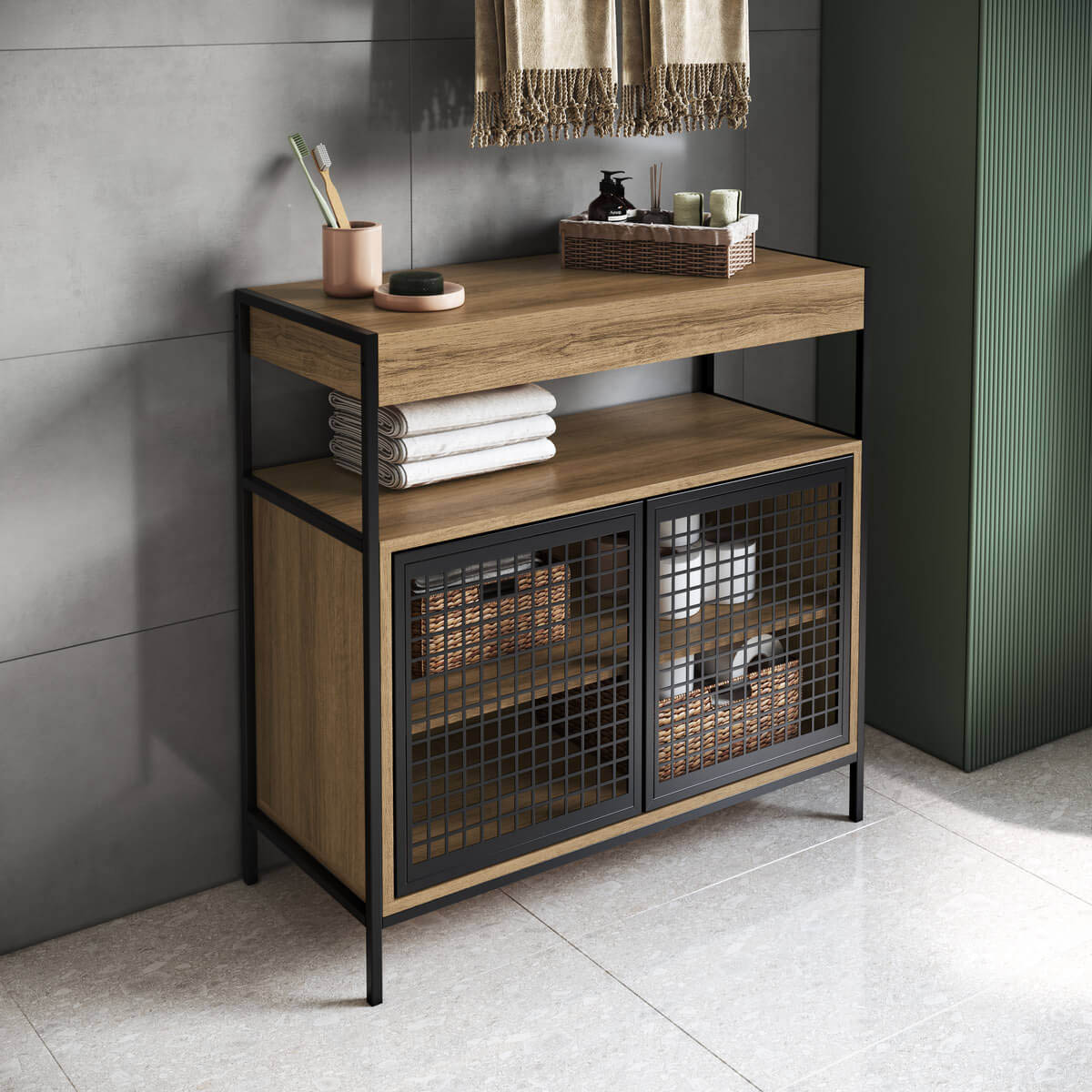 Banheiros Industriais Pequenos: Maximizando o Espaço com Estilo