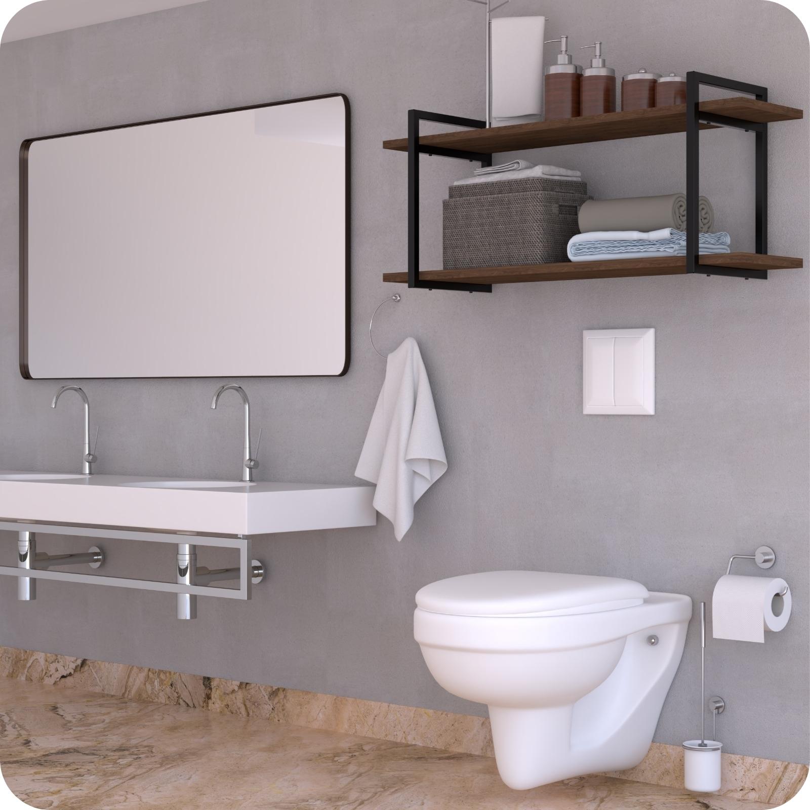 Guia Completo de Materiais para um Banheiro Industrial Autêntico