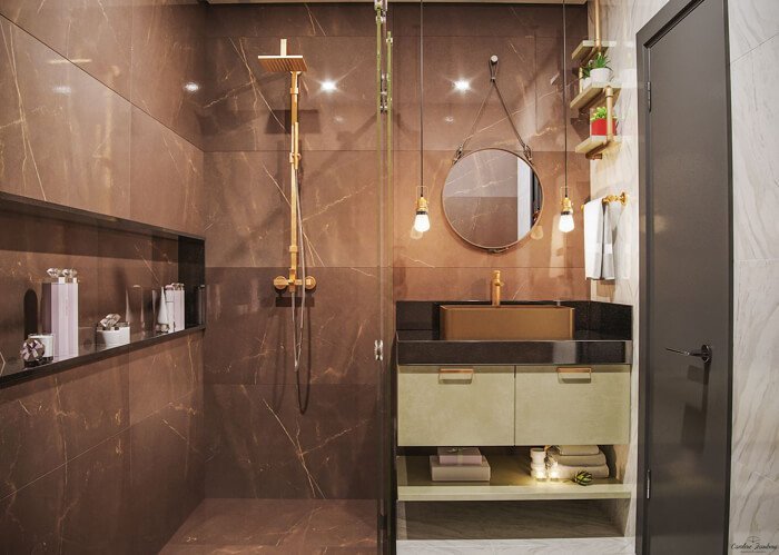 erros comuns ao decorar banheiro moderno