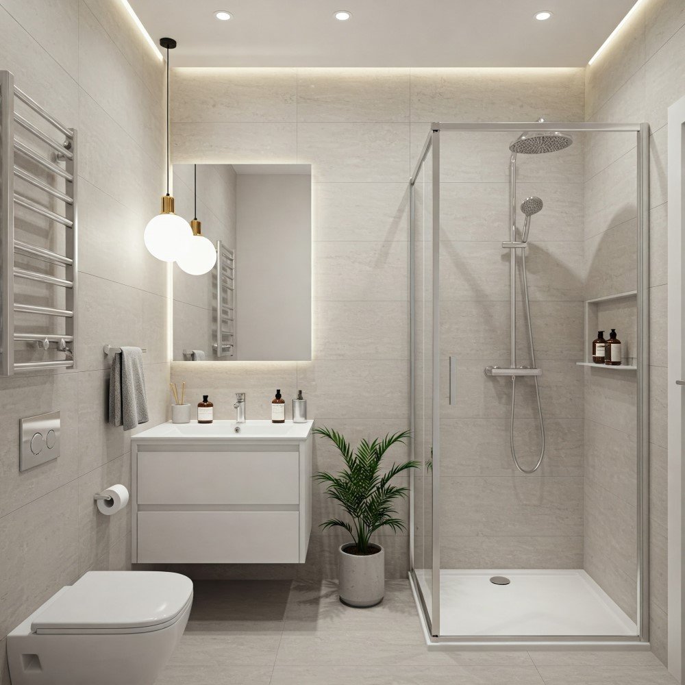 Iluminação para Banheiro Pequeno: Crie um Ambiente Relaxante e Sofisticado