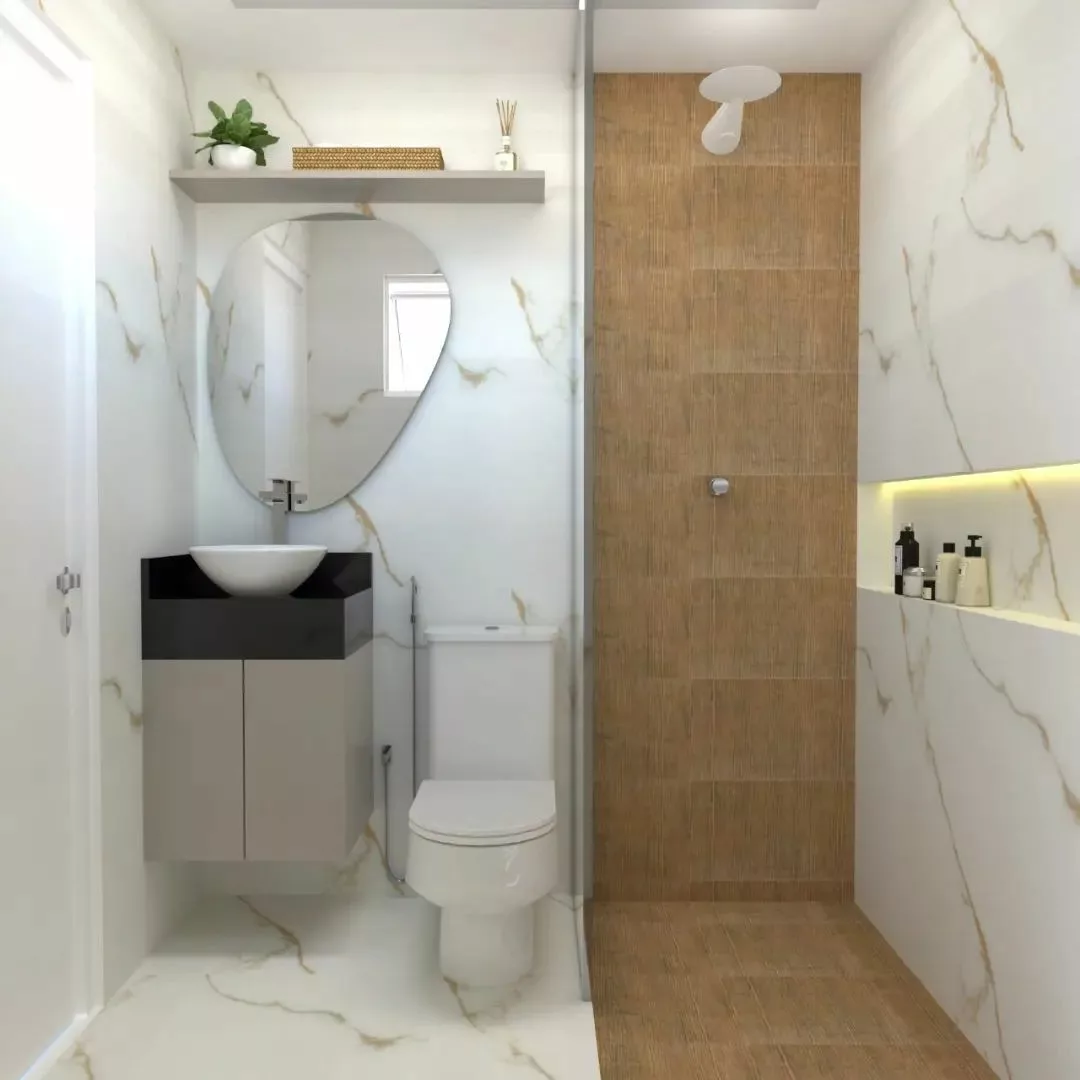 porcelanato box banheiro antiderrapante