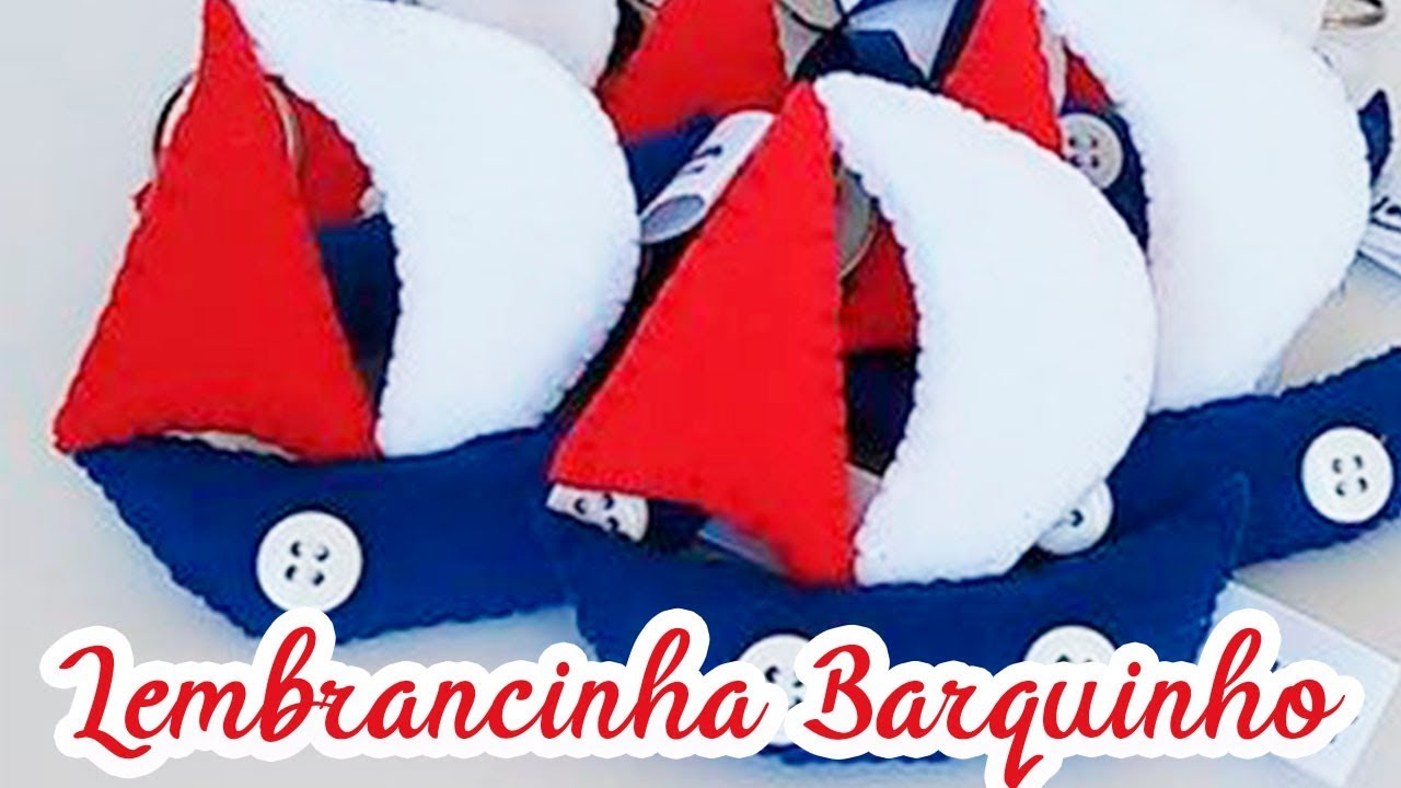 ideias criativas barquinho feltro decoracao infantil