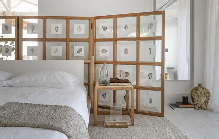 biombo no quarto