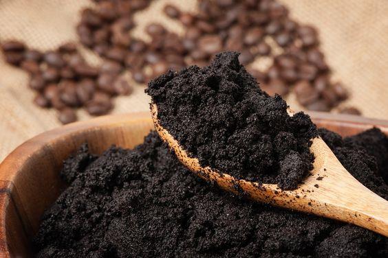 usos da borra de café