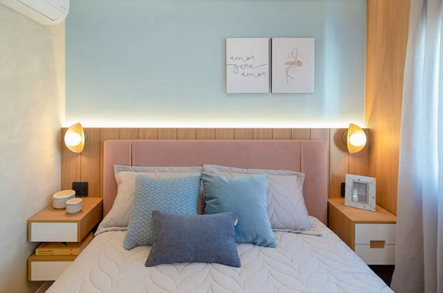 cabeceira estofada vs cabeceira de madeira qual a melhor