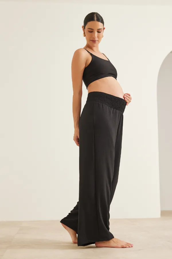 Moda Pós-Parto: Calças Versáteis que Acompanham Sua Recuperação