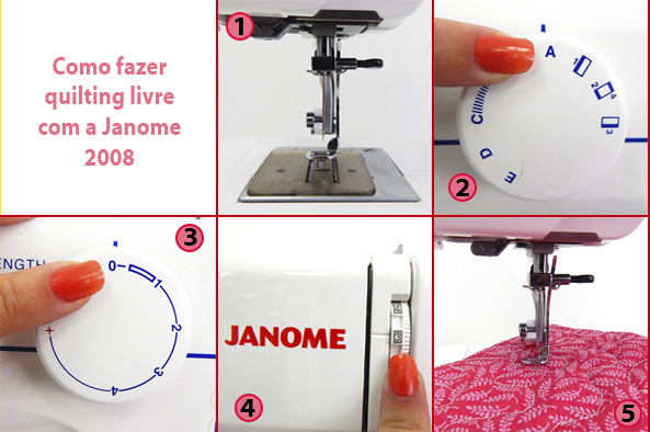 calcador de quilting livre