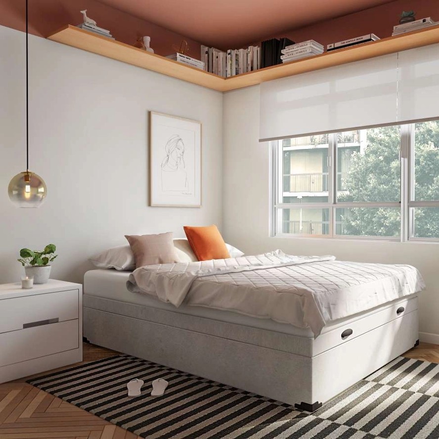 10 ideias criativas para organizar seu quarto com cama box bau