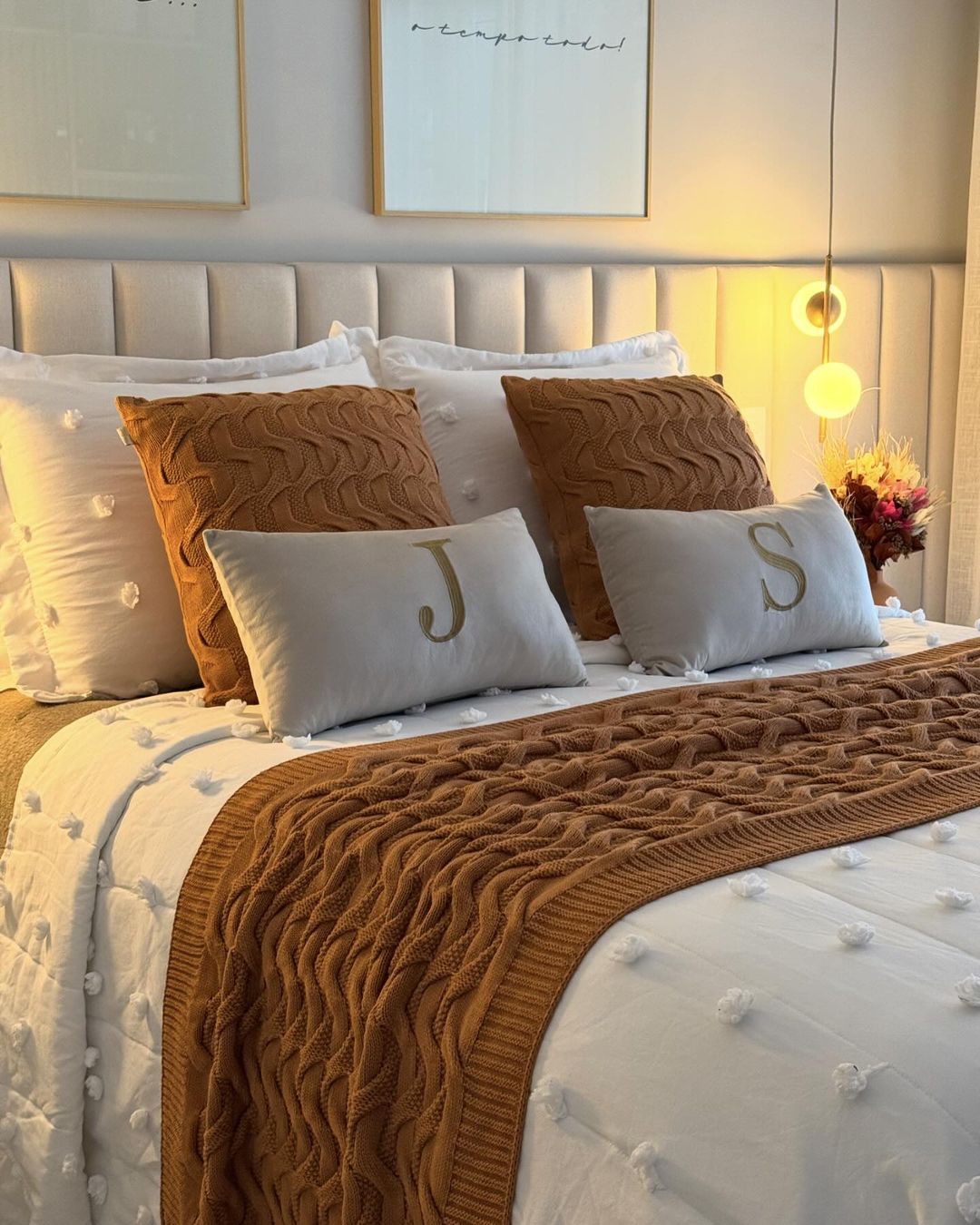 Tendências de cores e texturas para sua cama posta em 2024