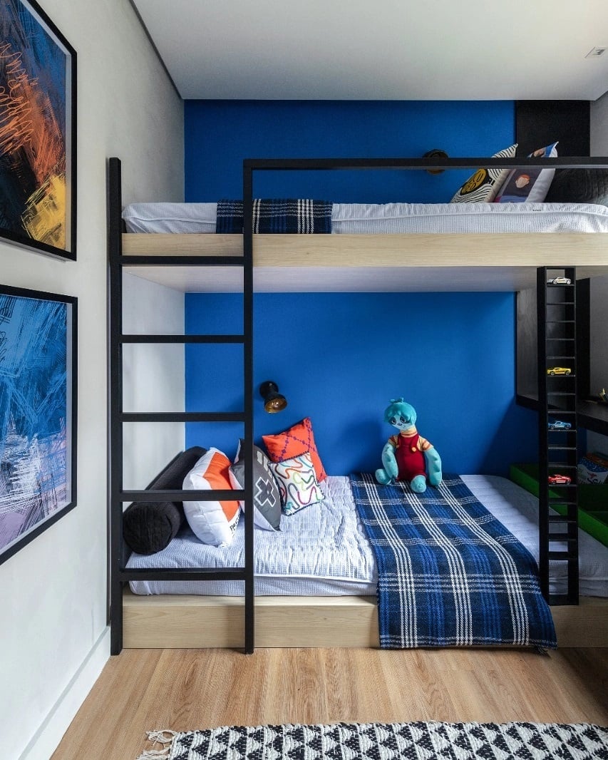 cama suspensa ou beliche qual escolher