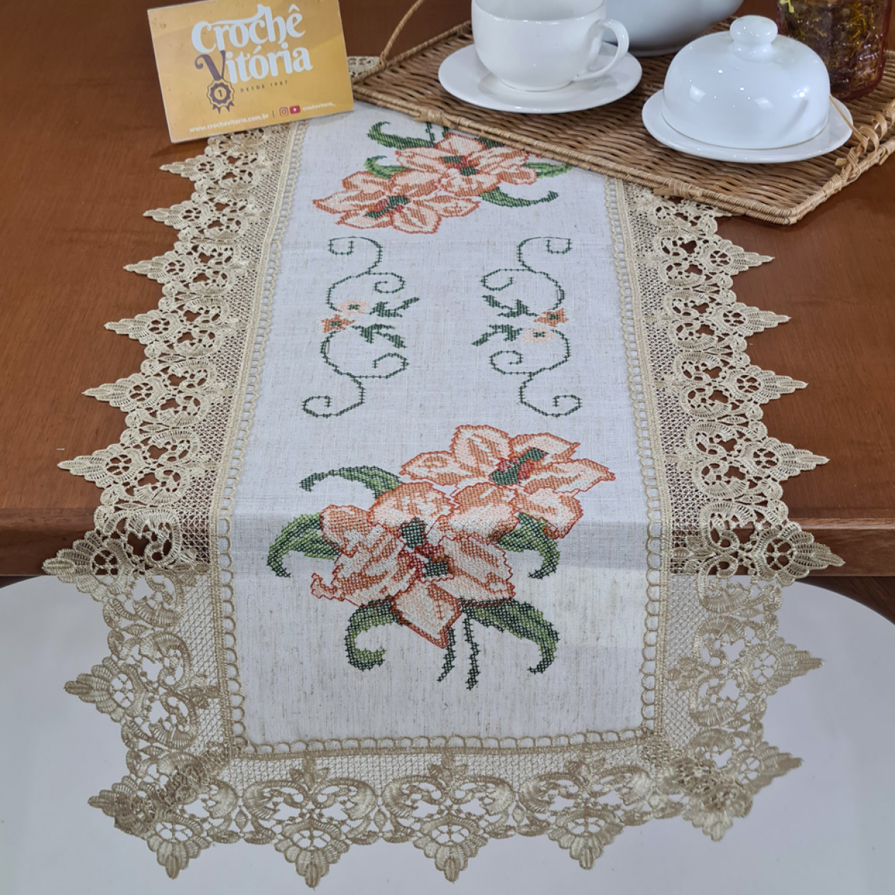 erros comuns ao fazer caminho de mesa crochê