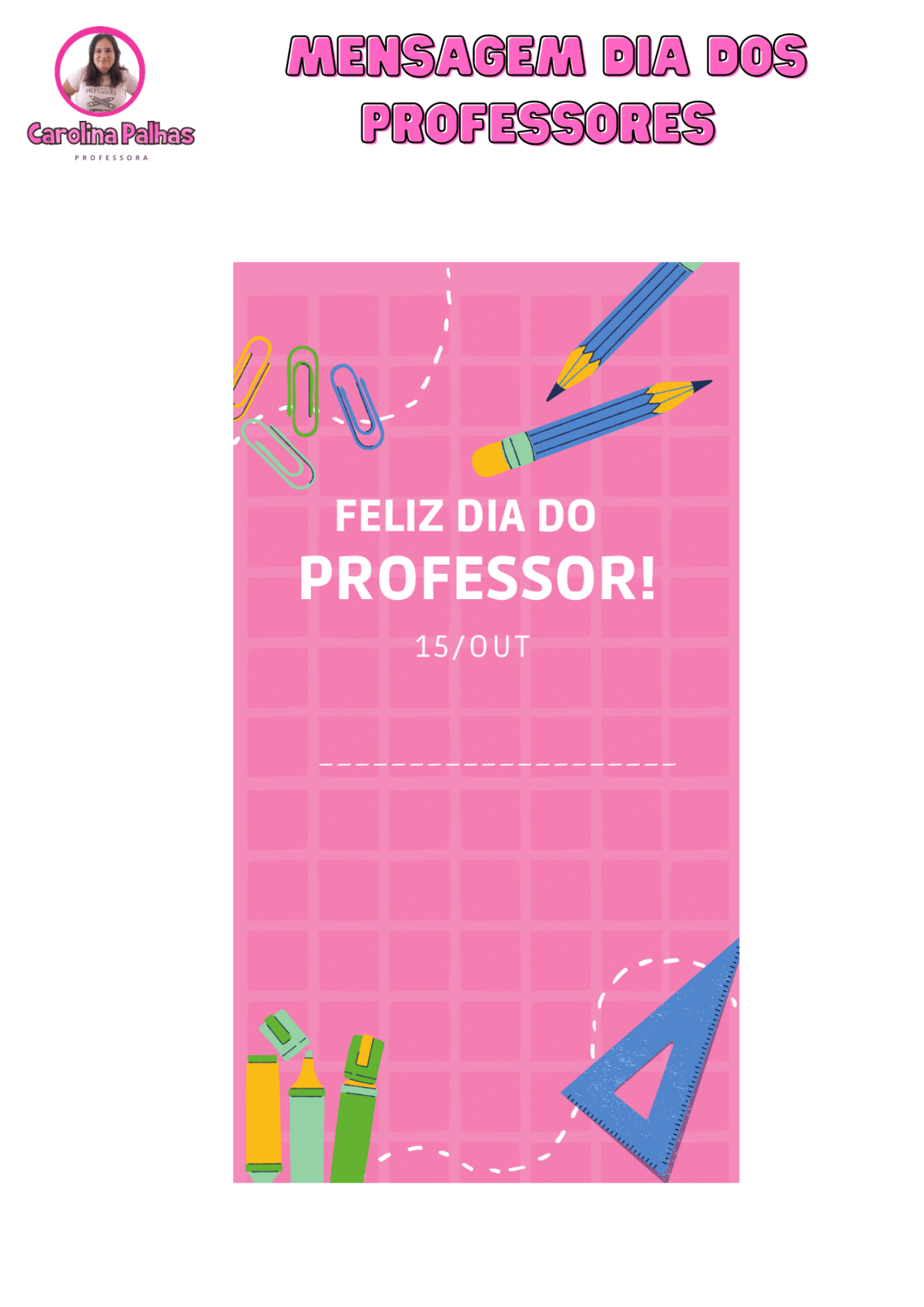 Dicas Criativas para Personalizar seu Cartão de Dia dos Professores