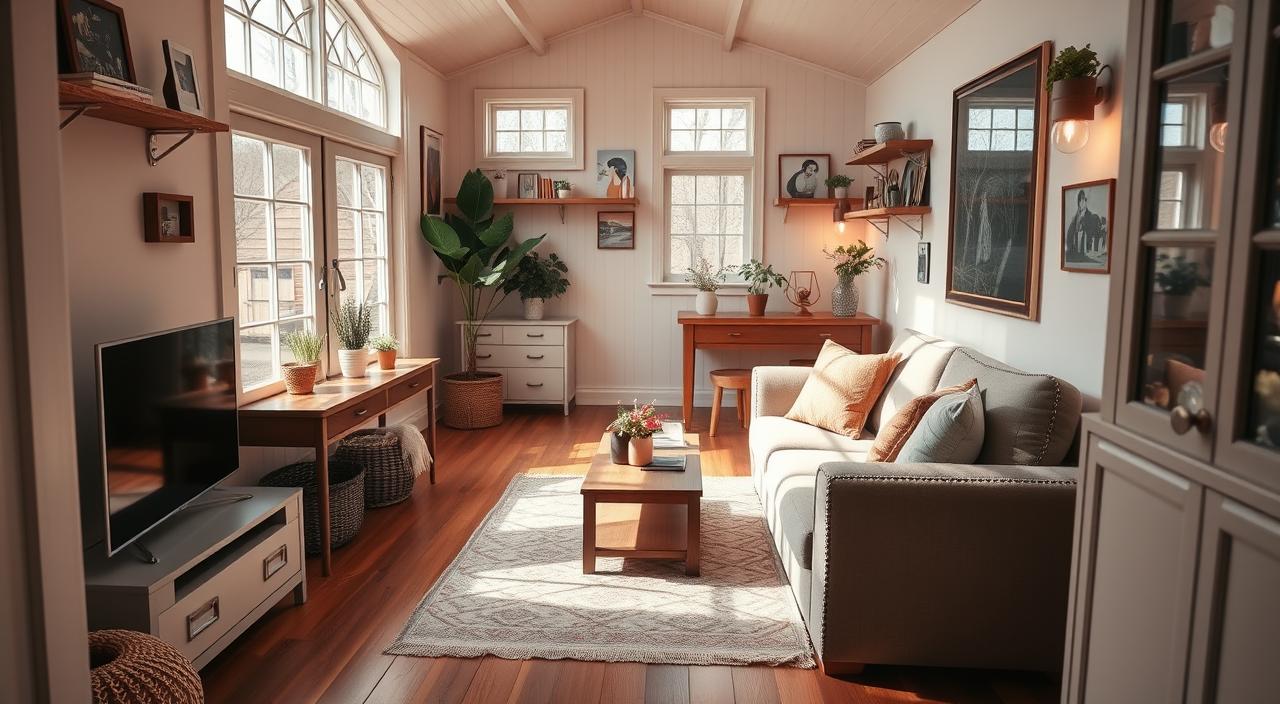 10 ideias criativas para transformar sua casa pequena em um oásis de amplitude