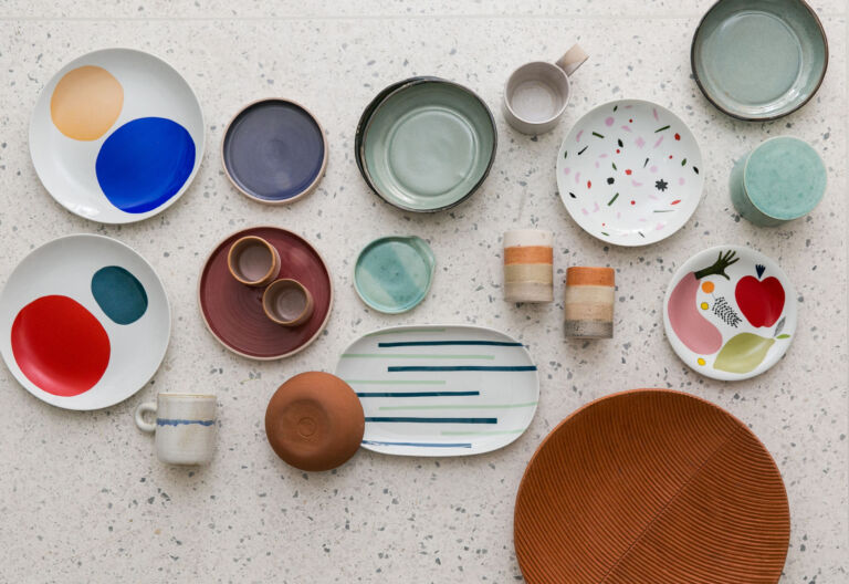 ideias de decoração com cerâmica artesanal moderna