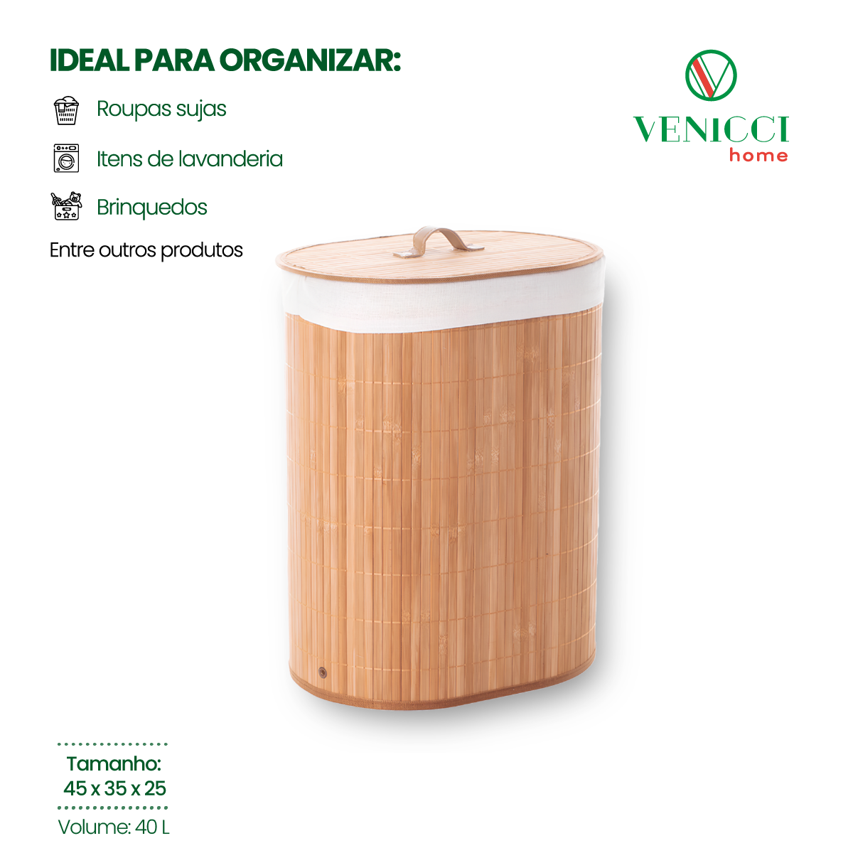 Bambu vs. Plástico: Qual o Melhor Material para Seu Cesto de Roupa Suja?