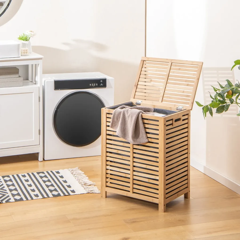 Cestos Dobráveis e Sustentáveis: Soluções Inteligentes para Lavanderias Pequenas