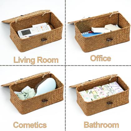 Cestos de vime: Guia completo de materiais (natural vs. sintético)