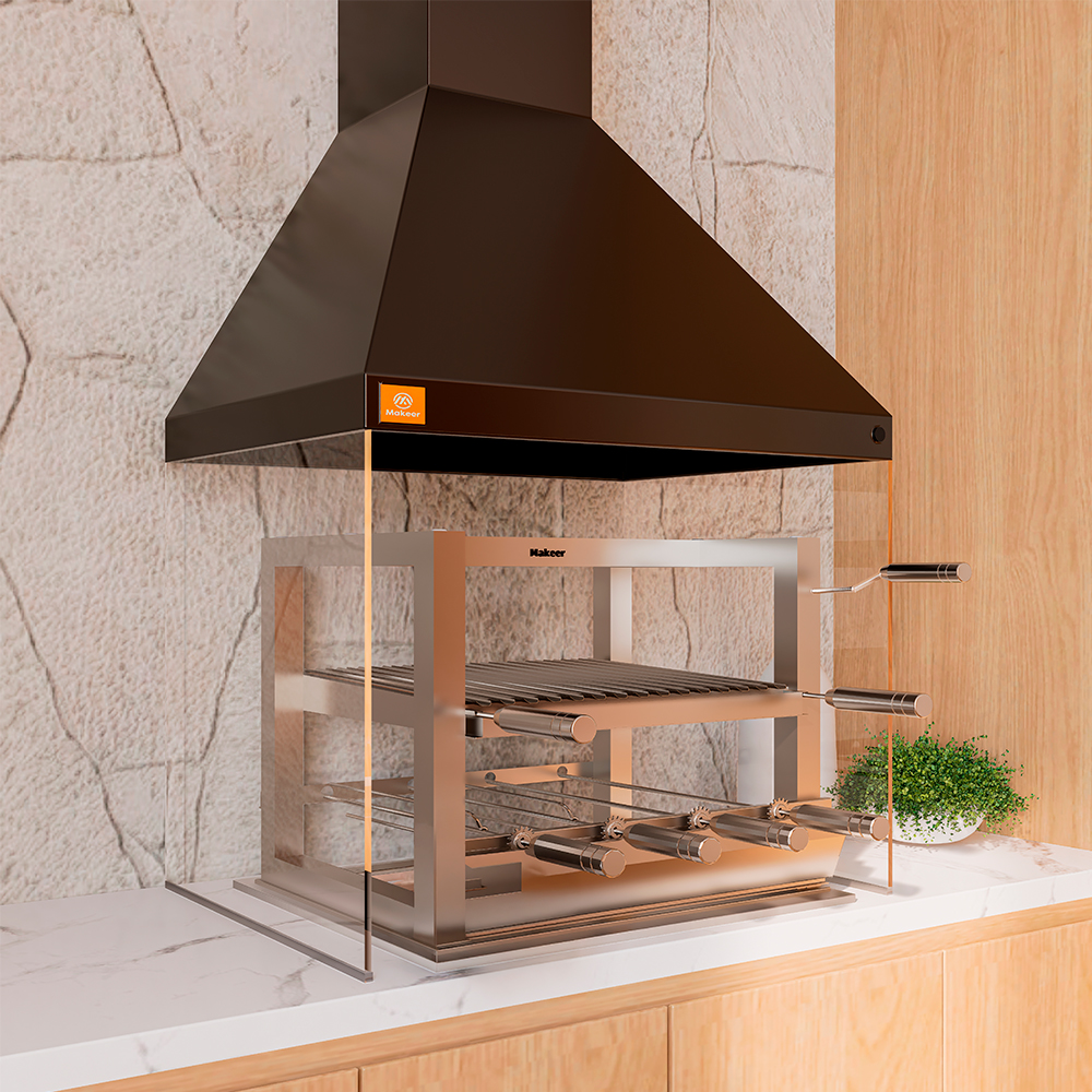 Churrasqueira de Vidro Temperado: Vantagens