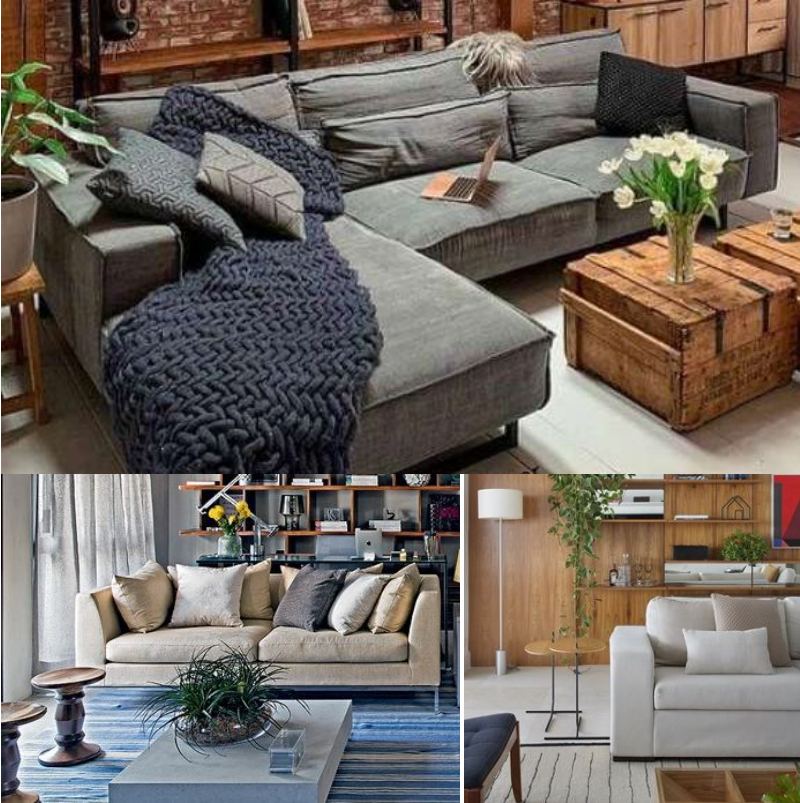 Como escolher o tamanho ideal de almofadas para cada tipo de sofá