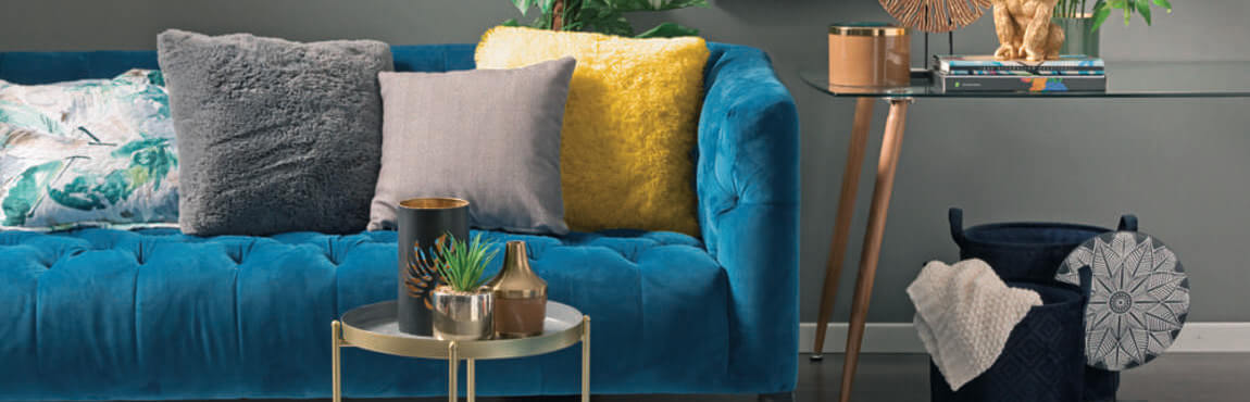 Tendências de texturas e materiais para almofadas em 2024