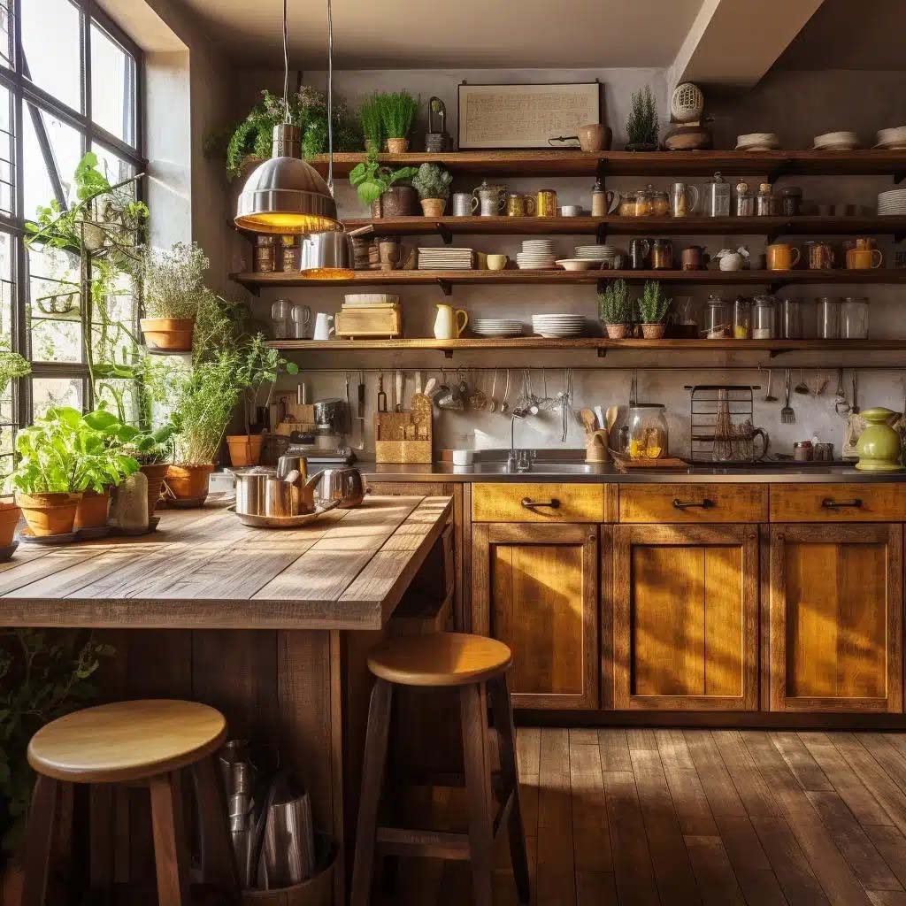 Cozinha Boho Pequena: Maximizando Espaço e Estilo