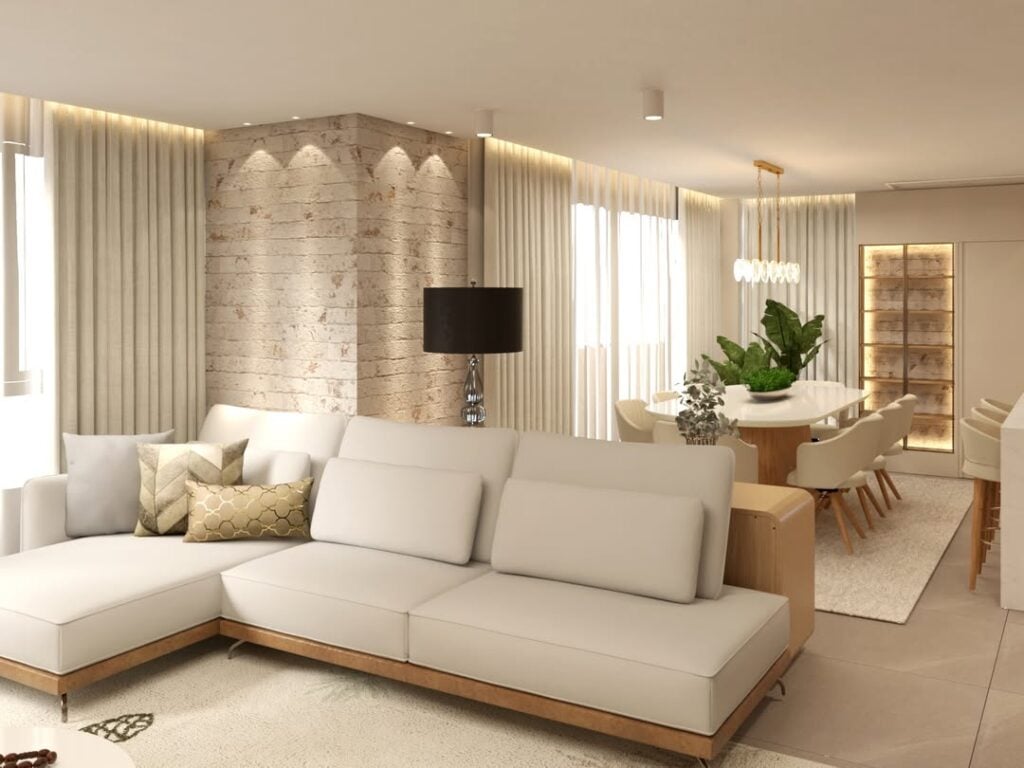 Salas Pequenas: 7 Truques de Decoração para Ampliar o Espaço