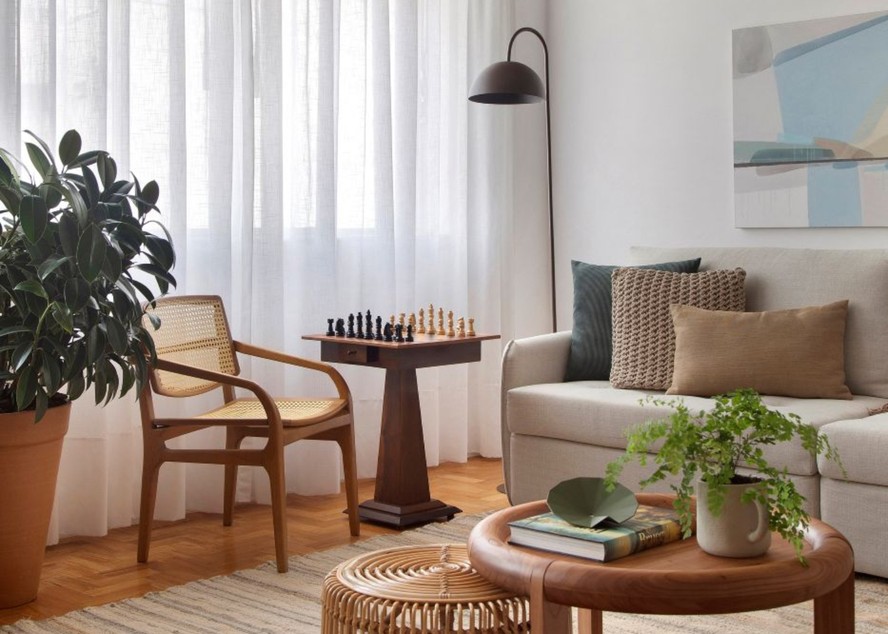 como decorar sala com moveis herdados